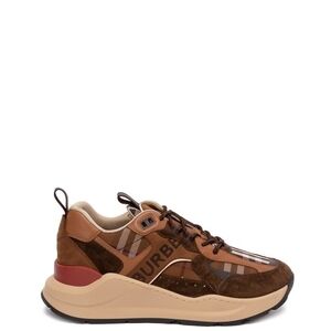 Burberry Men's Brown and Tan Sneakers